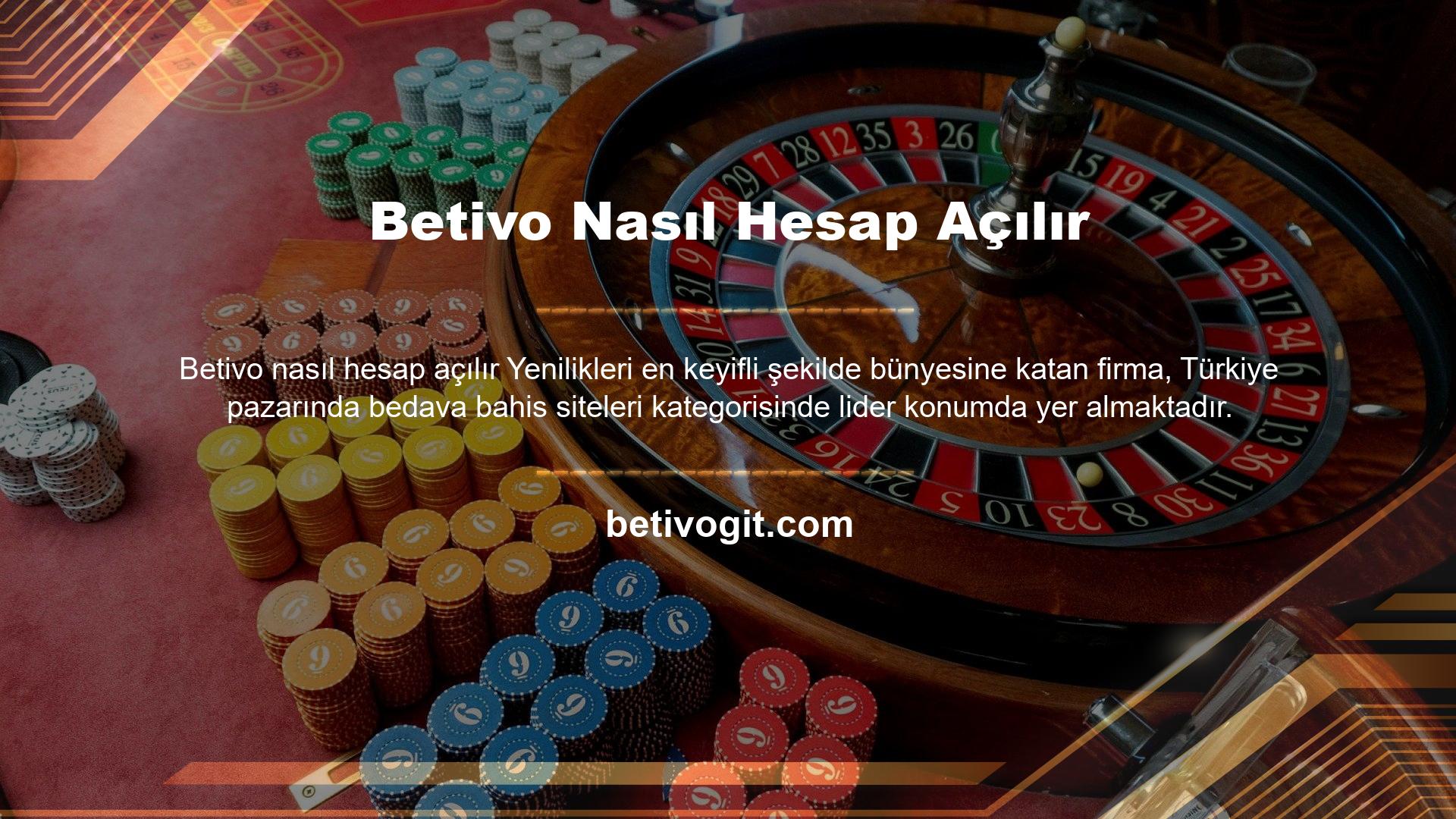 En çok canlı casino oyunlarının oynandığı Betivo bekliyoruz